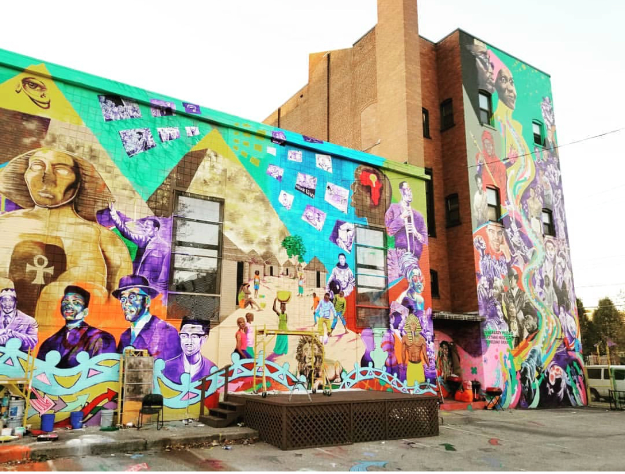 Artists From Hurricane Ravaged Houston Working on The Largest Mural in ...